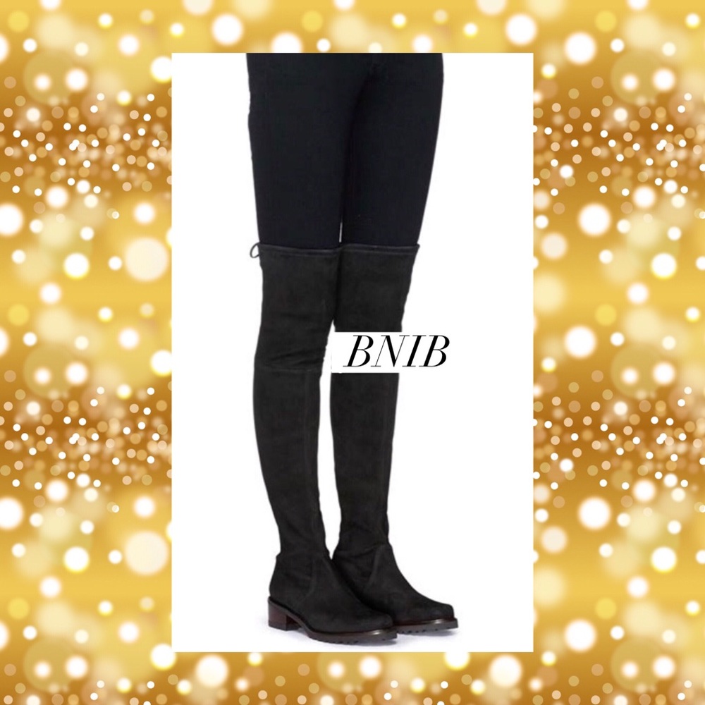 BNIB Stuart Weitzman Vanland suede tall boot 8.5M